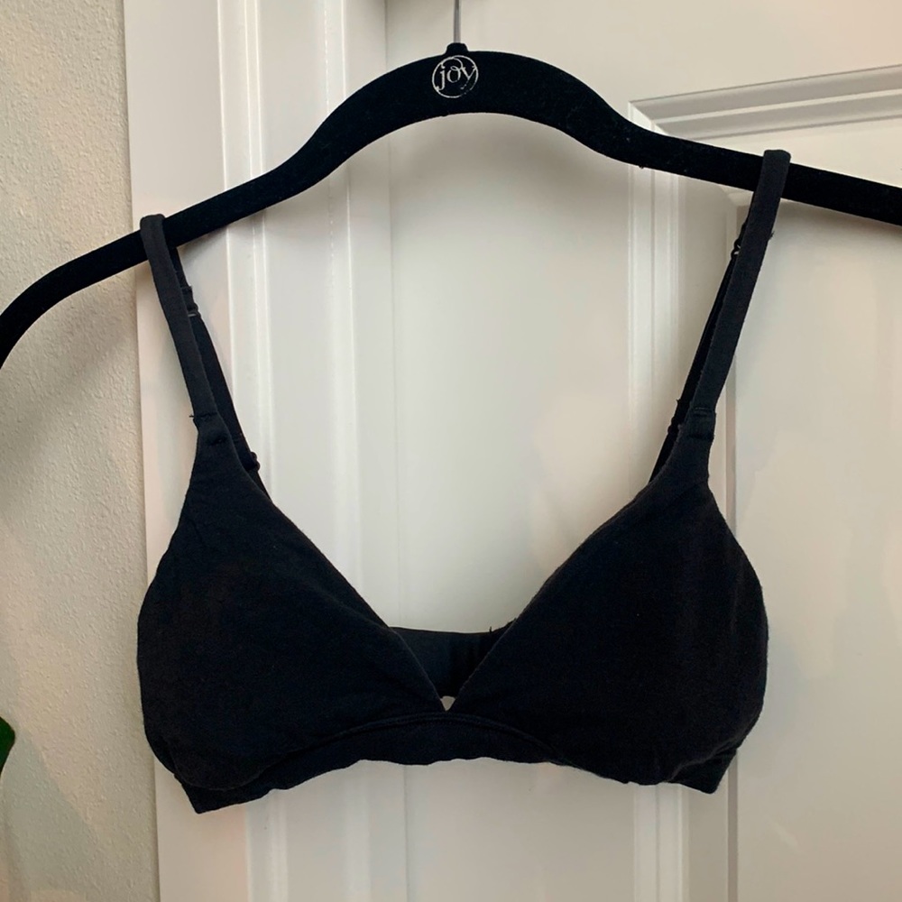 SKIMS Cotton Jersey Triangle Bralette